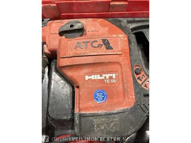 3x elektrisch/accugereedschap met lader en 2x accu hilti, bosch, hitachi - afbeelding 5 van  8
