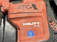 3x elektrisch/accugereedschap met lader en 2x accu hilti, bosch, hitachi - afbeelding 5 van  8