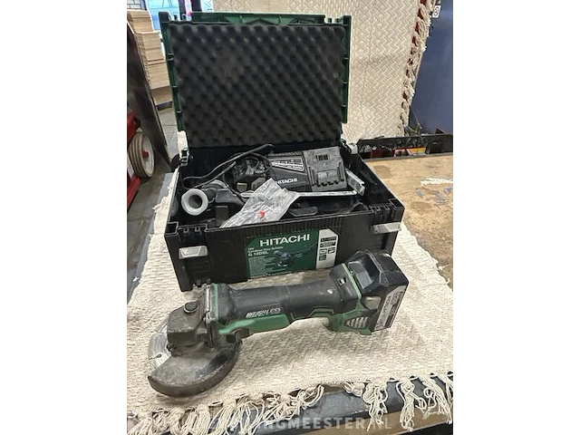 3x elektrisch/accugereedschap met lader en 2x accu hilti, bosch, hitachi - afbeelding 7 van  8