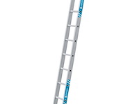 3x enkele ladder met gefelste sporten 8 sporten zarges, alto l 41548 - afbeelding 1 van  5