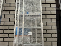 3x enkele ladder met gefelste sporten 8 sporten zarges, alto l 41548 - afbeelding 2 van  5