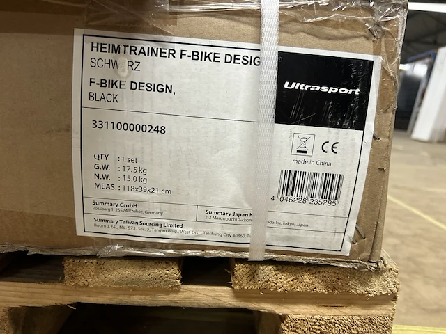 3x fietstrainer ultrasport, zwart - afbeelding 7 van  8