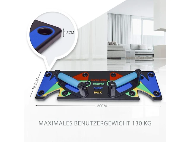 3x fitness apparatuur w.o. 9in1 armtrainer en 2 f-bikes, w.o. zoomyo, wellactive - afbeelding 3 van  10