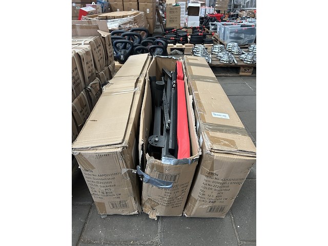 3x fitness halterbank - afbeelding 1 van  6