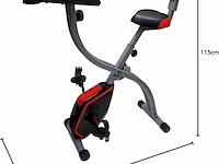 3x fitness met lcd scherm wellactive, f-bike - afbeelding 2 van  6