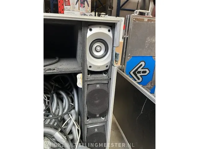 3x flightcase met dansplaten en muziekinstallatie - afbeelding 2 van  14