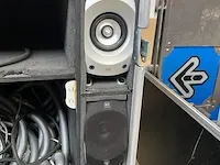 3x flightcase met dansplaten en muziekinstallatie - afbeelding 2 van  14