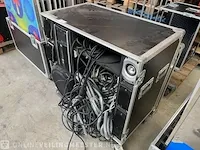 3x flightcase met dansplaten en muziekinstallatie - afbeelding 3 van  14