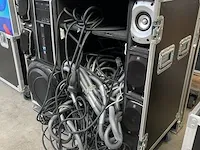 3x flightcase met dansplaten en muziekinstallatie - afbeelding 12 van  14