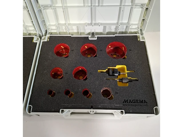 3x gatenzaag set, bahco/magema - afbeelding 3 van  5