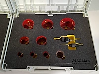 3x gatenzaag set, bahco/magema - afbeelding 3 van  5