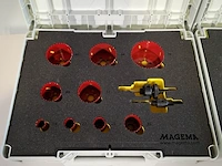 3x gatenzaag set, bahco/magema - afbeelding 4 van  5