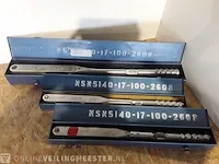 3x gedore dremometer momentsleutels 50-760nm - afbeelding 1 van  6
