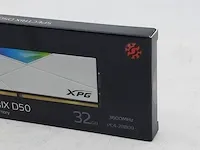 3x geheugenkaart xpg, spectrix d50 ddr4 rgb memory 32gb 3600mhz pc4-28800 - afbeelding 2 van  8