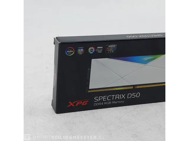 3x geheugenkaart xpg, spectrix d50 ddr4 rgb memory 32gb 3600mhz pc4-28800 - afbeelding 3 van  8