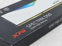 3x geheugenkaart xpg, spectrix d50 ddr4 rgb memory 32gb 3600mhz pc4-28800 - afbeelding 4 van  8