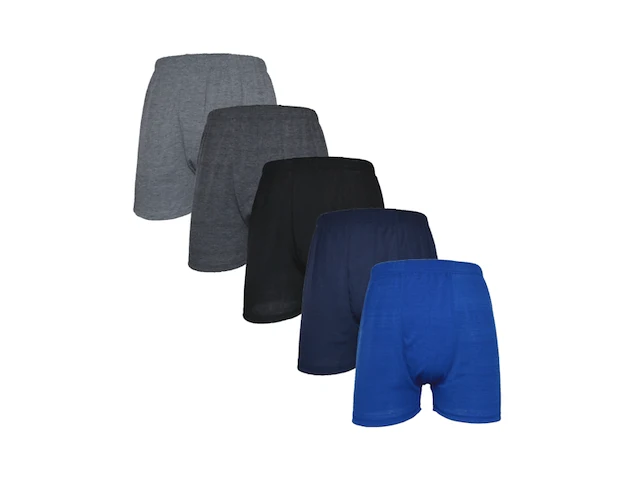 3x grand man katoenen herenboxer grijs maat 5xl - afbeelding 2 van  3