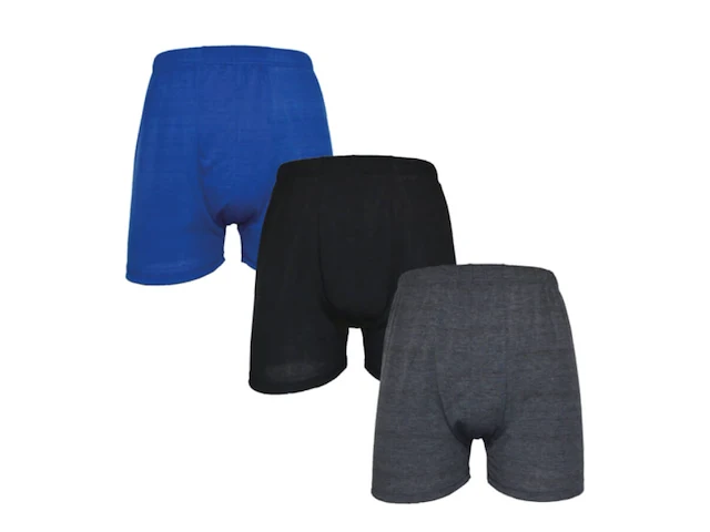 3x grand man katoenen herenboxer mixcolor maat 4xl - afbeelding 1 van  3