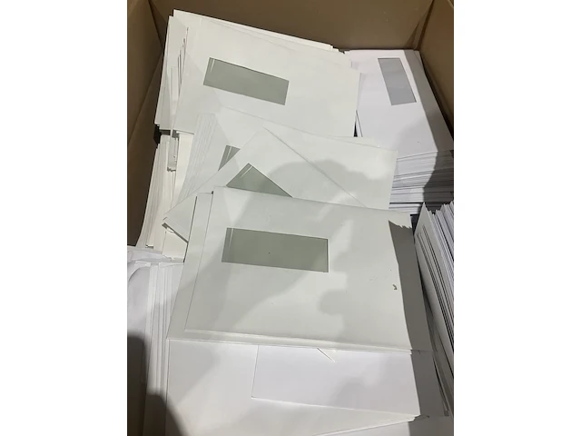 3x grote dozen enveloppen, wit - afbeelding 2 van  5