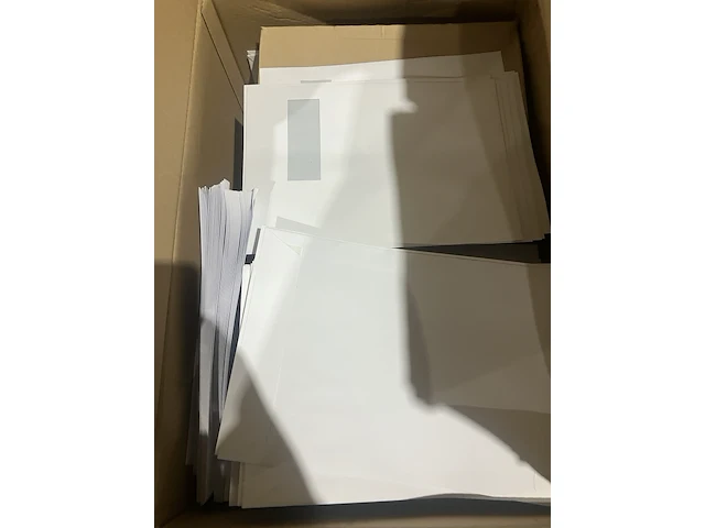 3x grote dozen enveloppen, wit - afbeelding 5 van  5