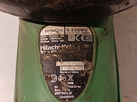 3x haakse slijper, hitachi, 2x g18sw2, 1x g23swu - afbeelding 9 van  17
