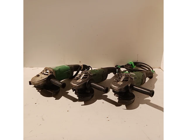 3x haakse slijper, hitachi, 2x g18sw2, 1x g23swu - afbeelding 10 van  17