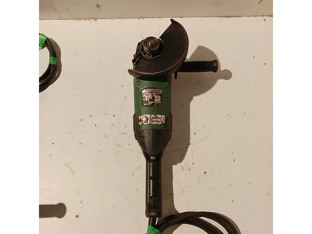 3x haakse slijper, hitachi, 2x g18sw2, 1x g23swu - afbeelding 14 van  17
