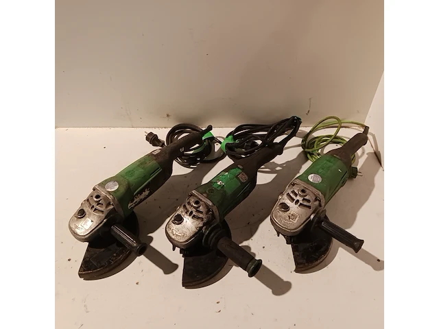 3x haakse slijper, hitachi, g23swu - afbeelding 12 van  19