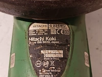 3x haakse slijper, hitachi, g23swu - afbeelding 18 van  19
