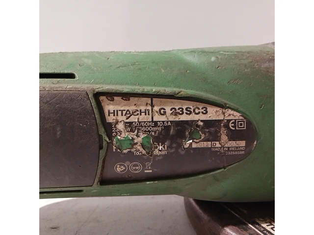 3x haakse slijper, hitachi - afbeelding 10 van  20