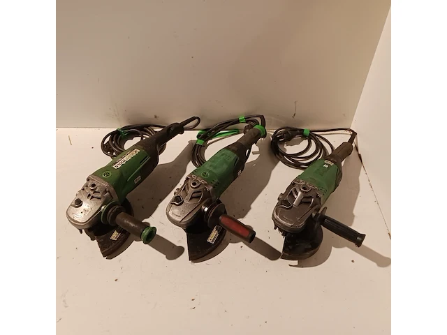 3x haakse slijper, hitachi - afbeelding 12 van  20