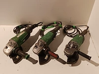 3x haakse slijper, hitachi - afbeelding 12 van  20