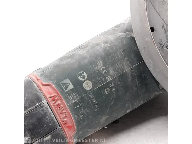 3x haakse slijper metabo, o.a. we 24-230mvt quick - afbeelding 14 van  14