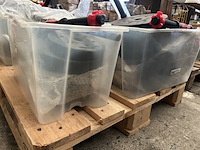 3x halterset met diverse halterschijven - afbeelding 2 van  6