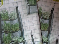 3x hanging bag voor planten met 6 vakken - afbeelding 1 van  3