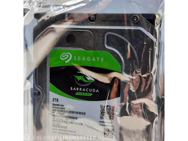 3x harde schijf seagate, barracude compute 2tb skr005 - afbeelding 2 van  3