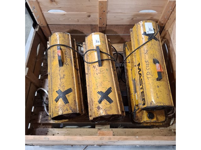 3x heteluchtkanon, master, 870ea - afbeelding 8 van  8