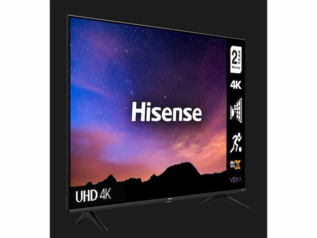 3x hisense - 58a6fg 4k uhd - televisie - afbeelding 1 van  9
