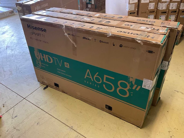 3x hisense - 58a6fg 4k uhd - televisie - afbeelding 5 van  9