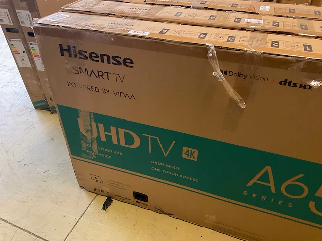 3x hisense - 58a6fg 4k uhd - televisie - afbeelding 6 van  9