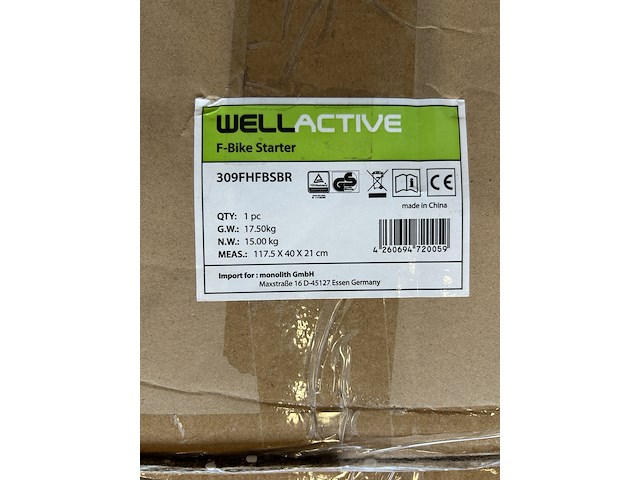 3x hometrainer wellactive, f-bike - afbeelding 3 van  4