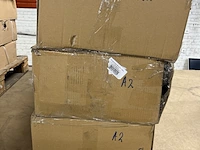 3x hometrainer, zwart/rood - afbeelding 2 van  6