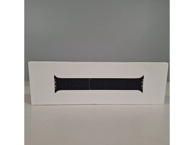 3x horlogeband smartwatch, apple, watch 42mm s/m black magnetic link, 2024 - afbeelding 1 van  7