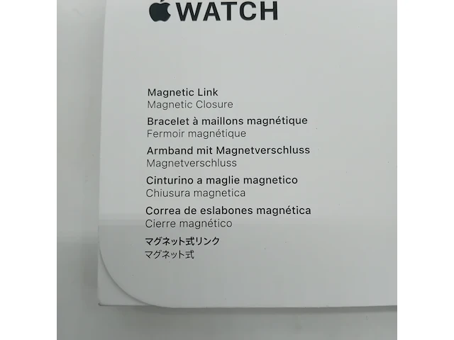 3x horlogeband smartwatch, apple, watch 42mm s/m black magnetic link, 2024 - afbeelding 3 van  5