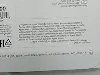 3x horlogeband smartwatch, apple, watch 42mm s/m black magnetic link, 2024 - afbeelding 5 van  5