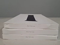 3x horlogeband smartwatch, apple, watch 49mm blue trial loop, 2024 - afbeelding 6 van  7