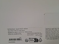 3x horlogeband smartwatch, apple, watch 49mm one size ocean band black titanium buckle - afbeelding 9 van  10