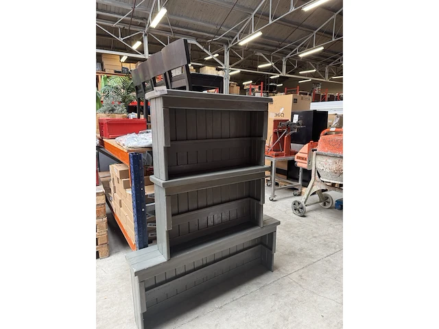 3x houten behuizing - afbeelding 2 van  3