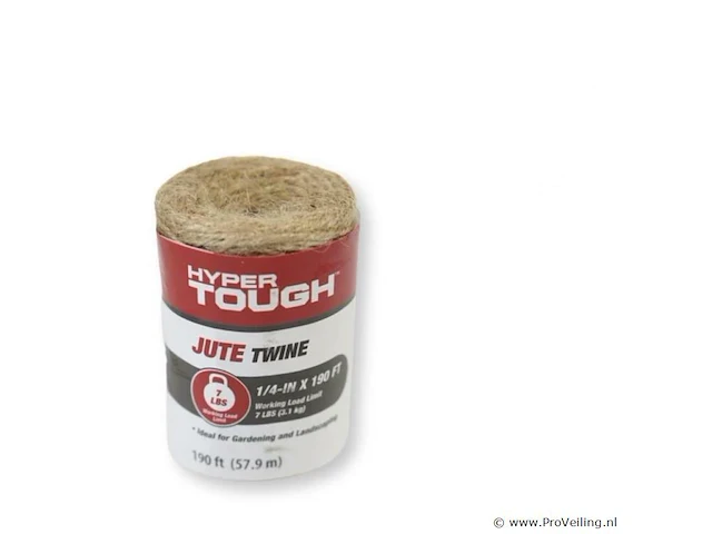 3x hyper tough jute touw naturel 57,9 meter - afbeelding 1 van  1