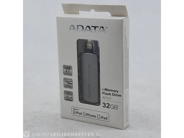 3x i-memory flash drive adata, ai720 - afbeelding 1 van  8